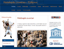 Tablet Screenshot of halubajski-zvoncari.com
